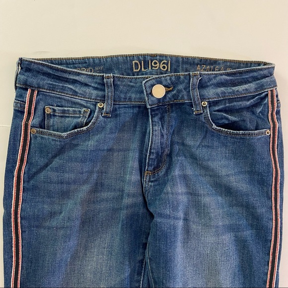 DL 1961 Relaxed Skinny Azalea Valentine Jeans sz 27 - Picture 4 of 7